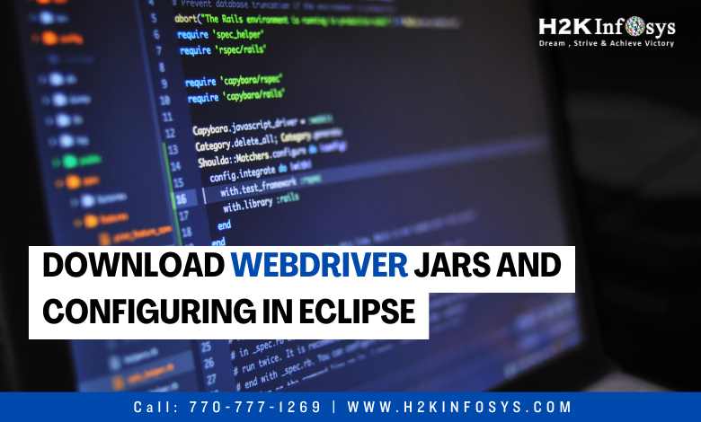 Download Webdriver Jars And Configuring In Eclipse