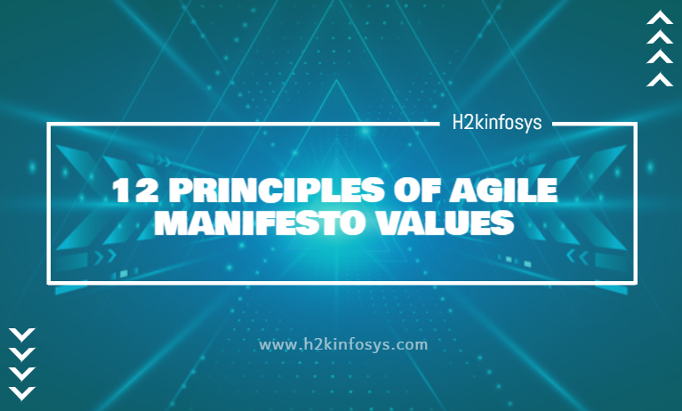12 PRINCIPLES OF AGILE MANIFESTO VALUES