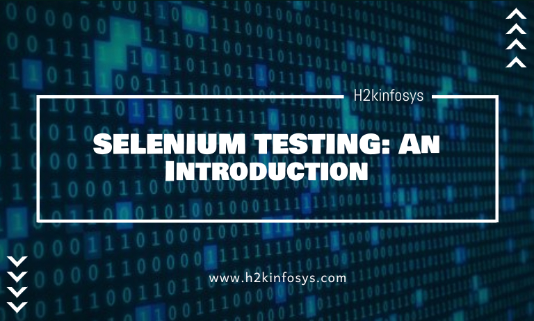 SELENIUM TESTING An Introduction