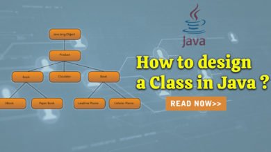 How to design a Class in Java ?