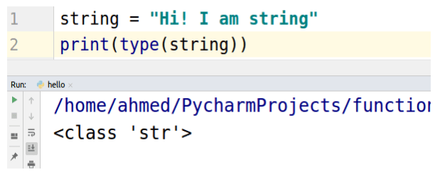 What are Python Strings ?
