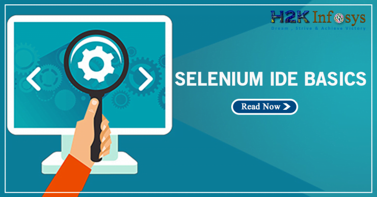 Selenium IDE Basics