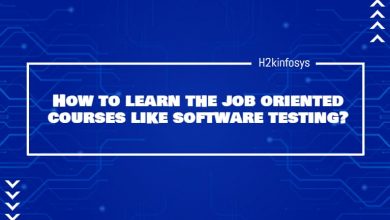 How to learn the job oriented courses like software testing