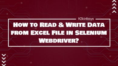 How to Read & Write Data from Excel File in Selenium Webdriver