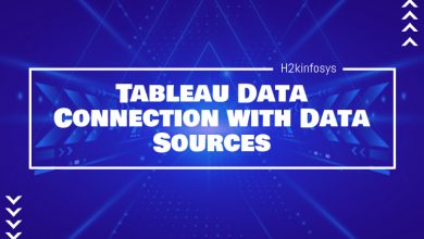 Tableau Data Connection with Data Sources