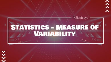 Measure of Variability