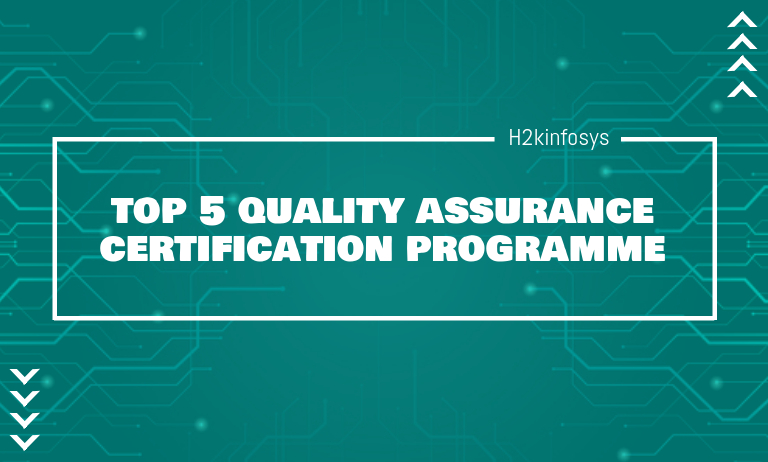 quality assurance certification programme