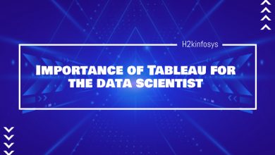 Importance of Tableau for the data scientist