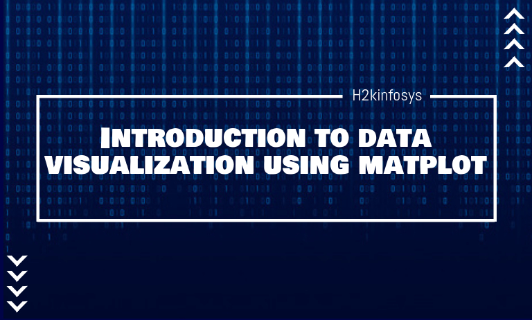 Introduction to data visualization using matplot