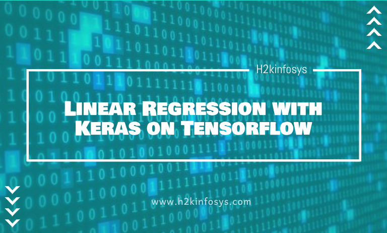 Linear Regression with Keras on Tensorflow