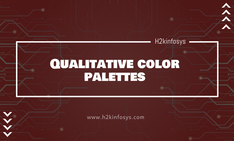Qualitative color palettes