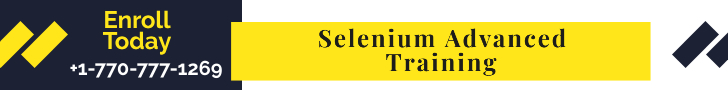 Advanced Selenium Training