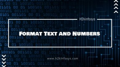 Format Text and Numbers (1)