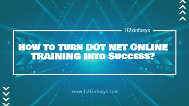 How To Turn DOT NET ONLINE TRAINING Into Success