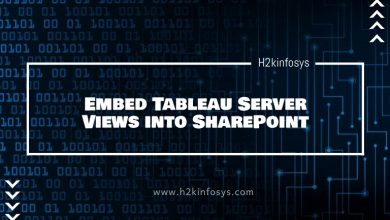 Embed Tableau Server Views into SharePoint