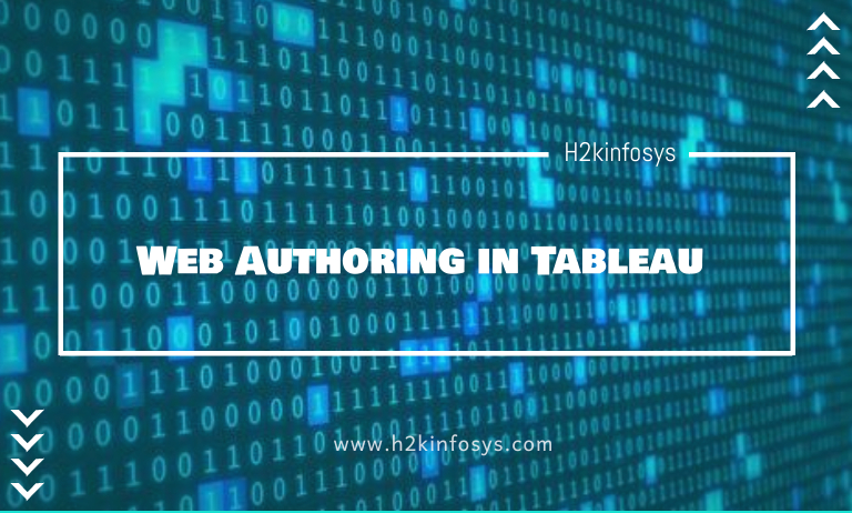 Web Authoring in Tableau