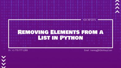 Removing Elements from a List in Python