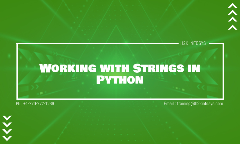 Working with Strings in Python
