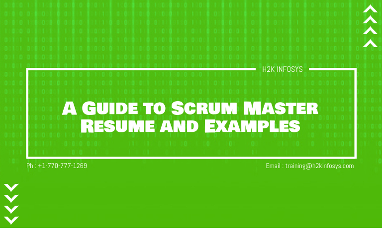 scrum master resume