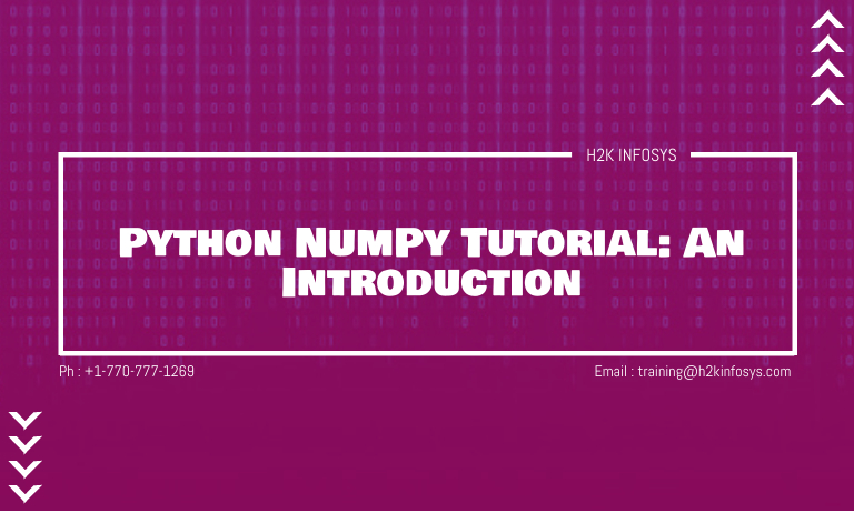 Python NumPy Tutorial