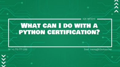 What can I do with a python certification?