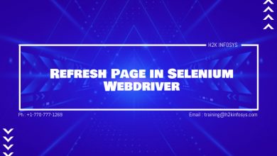 Refresh Page in Selenium Webdriver