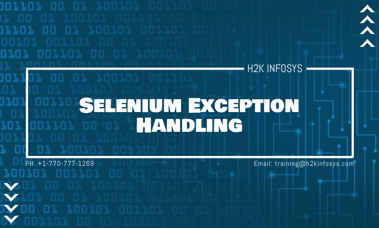 Exceptions in Selenium Webdriver : How to Handle It
