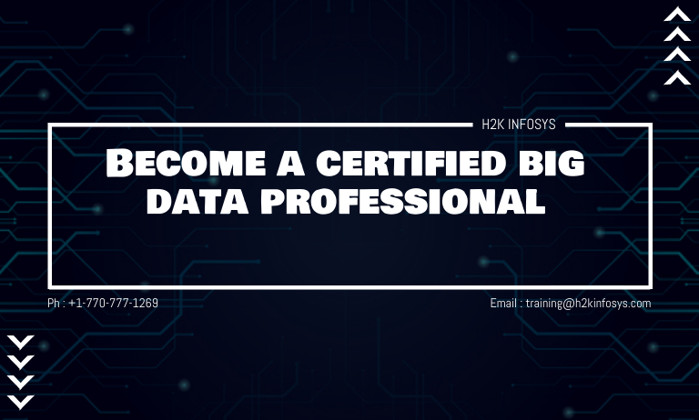 Become a certified big data professional