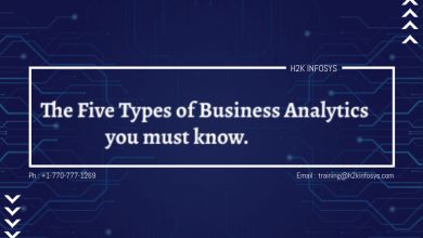 The Five Types of Business Analytics you must know.