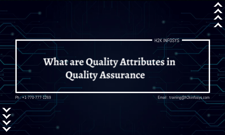 What are Quality Attributes in Quality Assurance