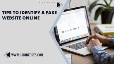 Tips to identify a fake website online
