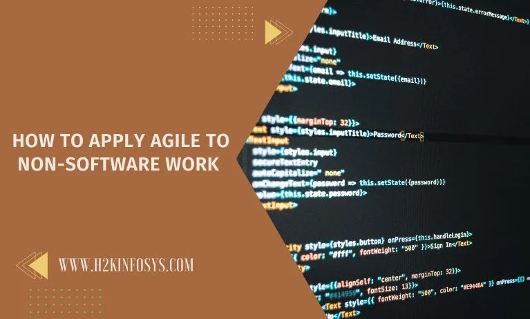 How to Apply Agile to Non-Software Work 