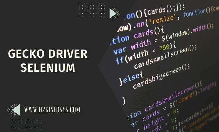 Gecko Driver Selenium