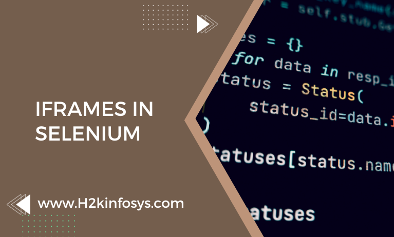 IFrames in Selenium