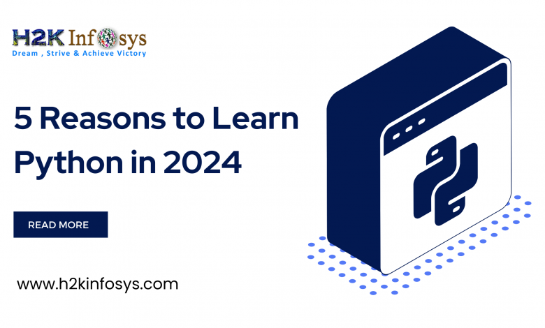 5 Reasons To Learn Python In 2024   Blue Black Modern Tips Build Business Blog Banner 47 780x470 