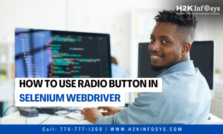 How to use Radio Button in Selenium Webdriver