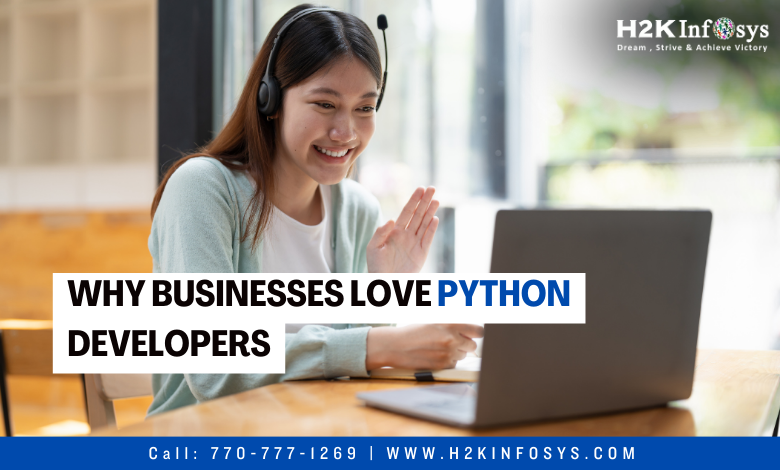 Why Businesses Love Python Developers