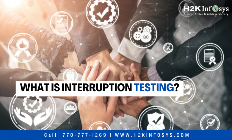 What is Interruption Testing?