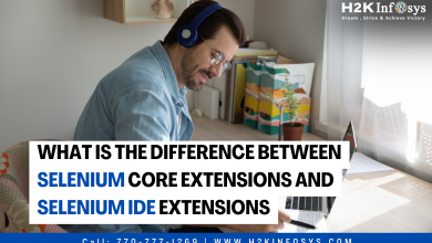 What is the Difference Between Selenium Core Extensions and Selenium IDE Extensions