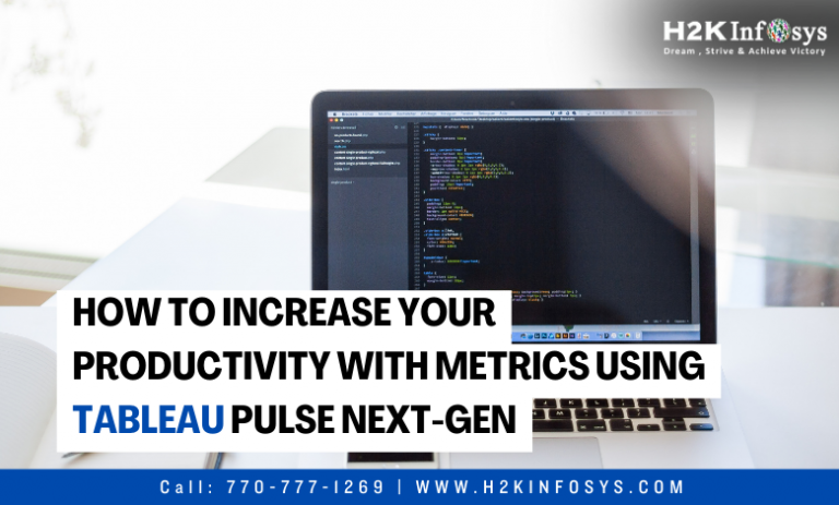 How to Increase Your Productivity with Metrics using Tableau Pulse Next-Gen