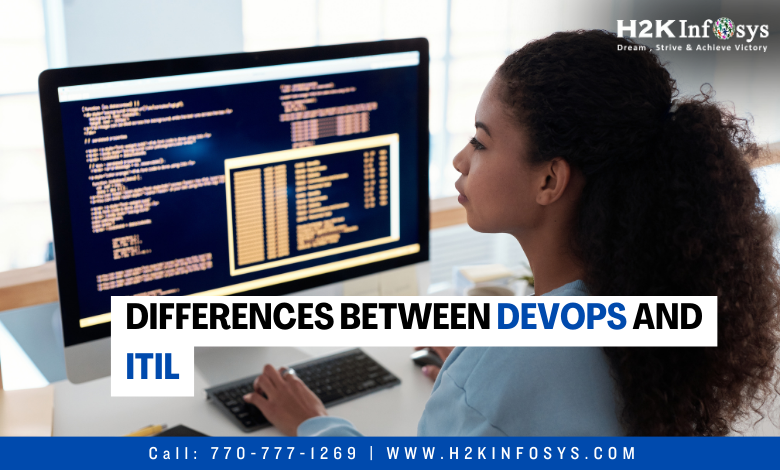 Differences between DevOpS and ITIL