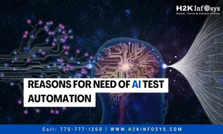 Reasons for Need of AI test automation