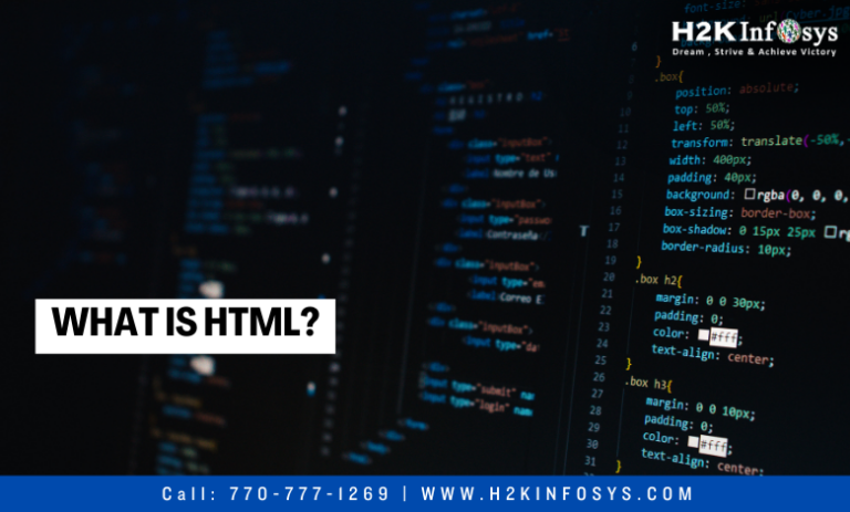 What IS HTML